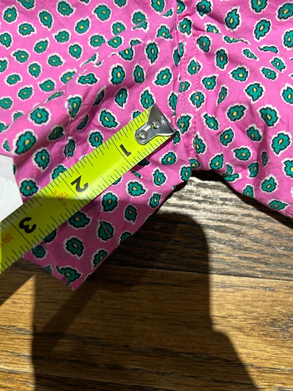 Ralph Lauren Pink Printed High-Waist Cotton Shorts - Picture 2 of 7